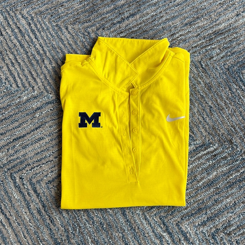 Nike Golf women’s polo - university of michigan
